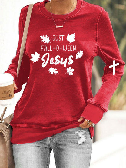 Women's Fall-o-Ween Jesus Sweatshirt