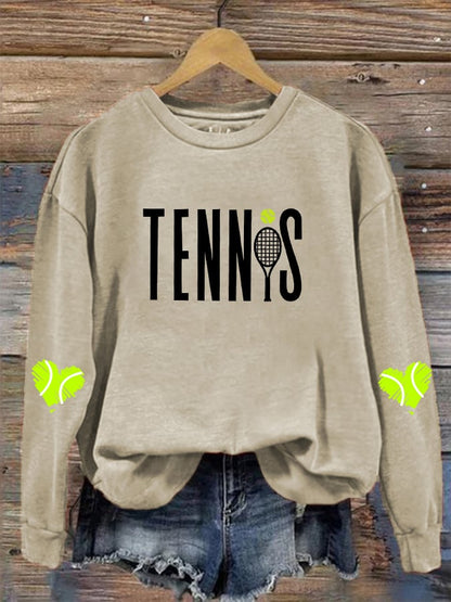Women's Clothing Tennis Lovers Casual Sweaters