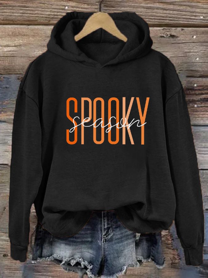 Women's Spooky Season Casual Hoodie