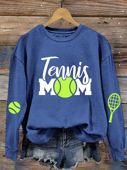 women's tennis mom sweatshirt
