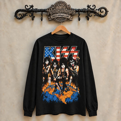 Vintage KISS Band Concert Sweatshirt