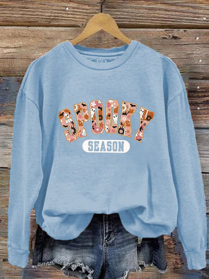 Women's Spooky Season Casual Sweatshirt