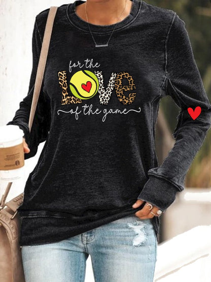 Women's Tennis Casual Sweatshirt