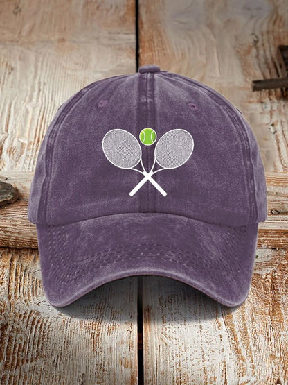 Tennis Lover Printed Unisex Hat