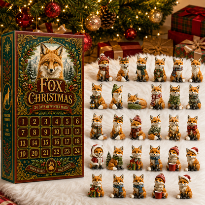 ✨24-Day Christmas Countdown Advent Calendar –Fox decoration