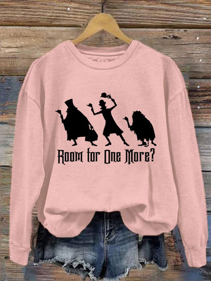 Women's Halloween Room for One More Sweatshirt