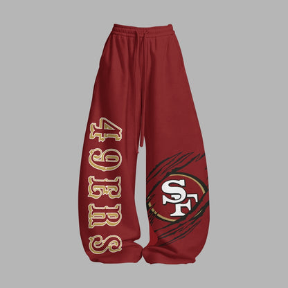 San Francisco 49ers Vintage Plush Hoodie set | NFL
