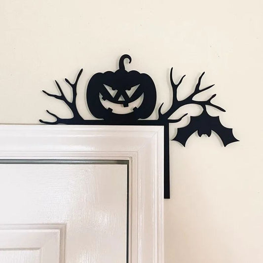 Metal Halloween Door Topper