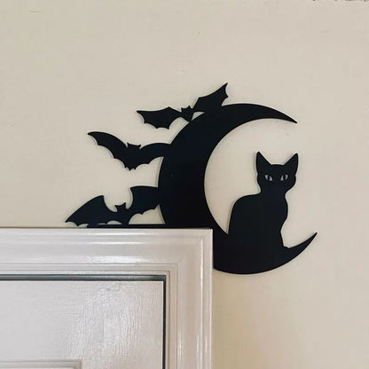 Metal Halloween Door Topper