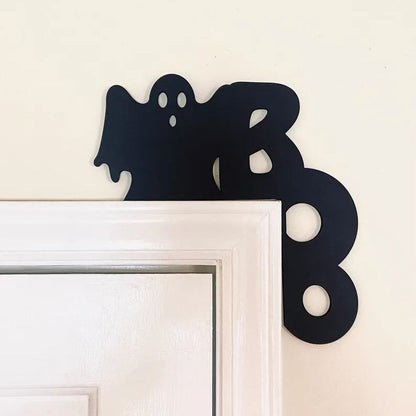 Metal Halloween Door Topper